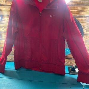 Nike Crimson Zip-Up Jacket